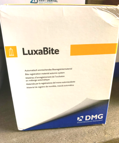 DMG 110560 Luxabite Automix Bite Registration Material Bisacryl Dental Kit DMG 110560 Luxabite Automix Bite Registration Material Bisacryl Dental Kit